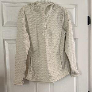 Columbia Cream Knit Hoodie